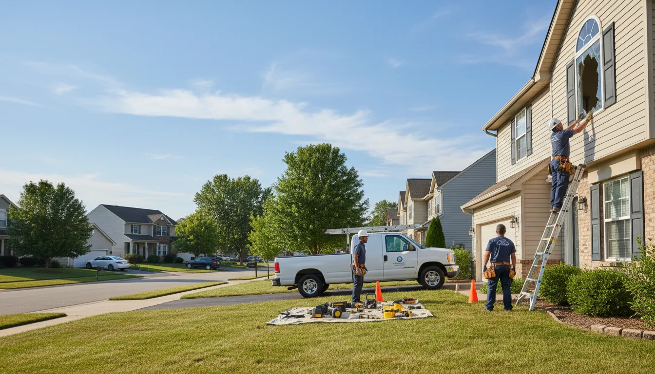 Expert window installer providing residential service in Markleville, IN